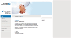 Desktop Screenshot of eurotaxgmbh.de